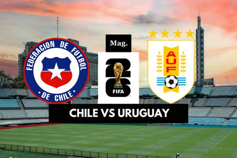 A qué hora juegan hoy Uruguay vs. Chile en horario, canales TV y dónde ver  por señal de DIRECTV, AUF TV, Chilevisión, Movistar y Fútbol Libre, FUTBOL-INTERNACIONAL