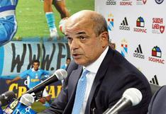 Sporting Cristal: su presidente Federico Cúneo justificó el porqué no traen refuerzos de calidad