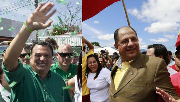 Costa Rica: Araya y Solís irán a segunda vuelta presidencial