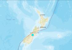 Terremoto de magnitud 6,2 sacude la isla sur de Nueva Zelanda