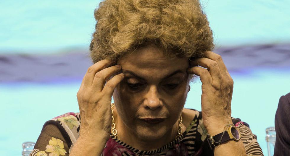 Dilma Rousseff y la posibilidad de ser destituida a través de juicio político. (Foto: EFE)