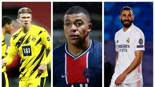 Mbappé, Haaland y Benzema: conoce la lista de los grandes jugadores que no integraron el XI del Año | FOTOS