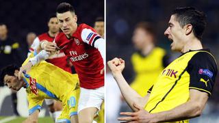 Dortmund y Arsenal clasificaron y Napoli quedó fuera de la Champions