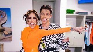 Danna Paola y Alex Hoyer presumen su amor en concierto de Bad Bunny | VIDEO