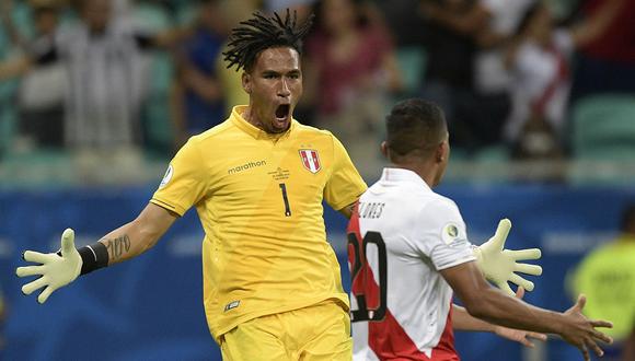 Pedro Gallese, arquero de la selección peruana. (Foto: AFP)