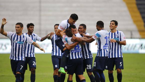 A falta de dos fechas para el final del Torneo Apertura, Alianza Lima lidera en solitario con 26 puntos, tres unidades más que sus escoltas Universitario y UTC. (Foto: El Comercio)
