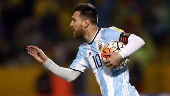 Lionel Messi con la selección argentina. (Foto: Reuters)