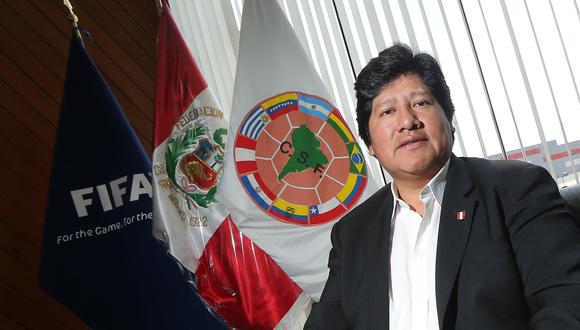 Edwin Oviedo es el actual presidente de la FPF. (USI)