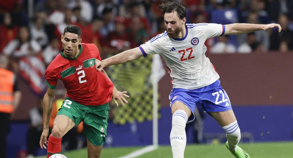 Chile - Marruecos disputaron un partido amistoso en Barcelona