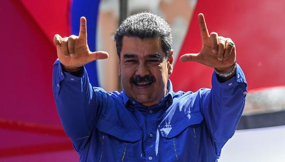 El presidente de Venezuela Nicolás Maduro. (Yuri CORTEZ / AFP).
