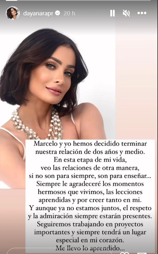 Dayanara Torres: por qué terminó su noviazgo con Marcelo Gama | RESPUESTAS | MAG.