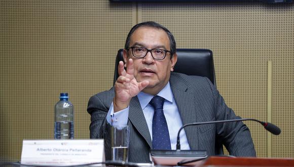 Alberto Otárola cuestionó la aprobación de leyes por insistencia en el Congreso. (Foto: PCM)