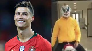 Cristiano Ronaldo y su peculiar disfraz para celebrar Halloween  [VIDEO]