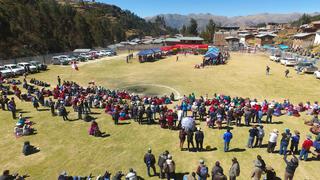 Cusco: crean grupo de trabajo que atenderá demandas de las comunidades campesinas Sayhua, Tahuay, Ccapacmarca y Huascabamba
