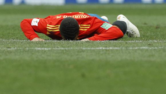 España no pudo ante Rusia y perdió 4-3 en penales tras empatar 1-1 en el tiempo regular. (Foto: AFP)