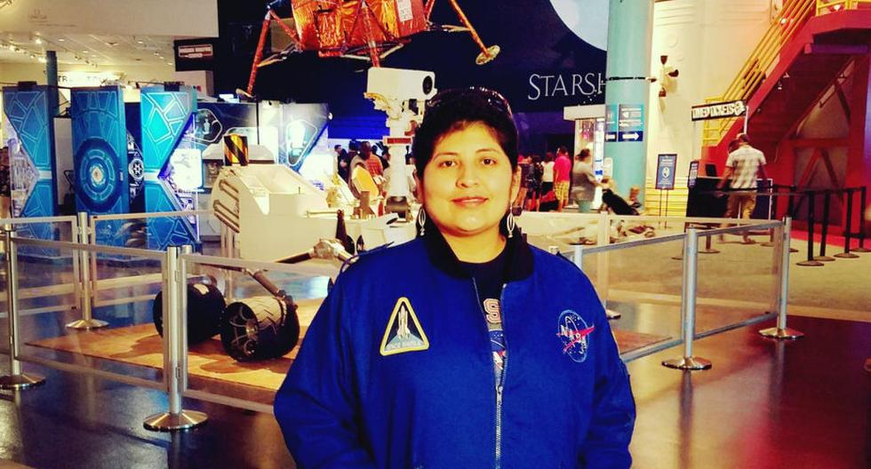 Aracely Quispe Neira es una científica peruana que destaca en la NASA. (Foto: Aracely Quispe Neira / Facebook)