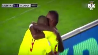 Narrador llora al comentar goles de Ecuador a Argentina [VIDEO]