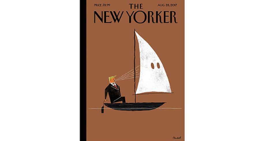 La portada de The New Yorker fue una creación de David Plunkert. (Captura)