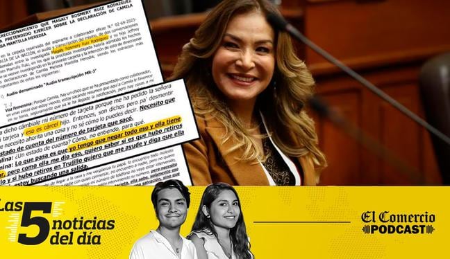 Noticias de hoy en Perú: Tribunal Constitucional, Magaly Ruiz, y 3 noticias más en el Podcast de El Comercio