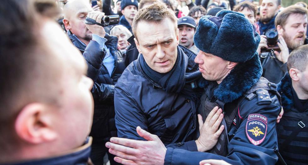 La portavoz del Navalny manifestó que podría ser condenado a 30 días de cárcel. (Foto: AFP)