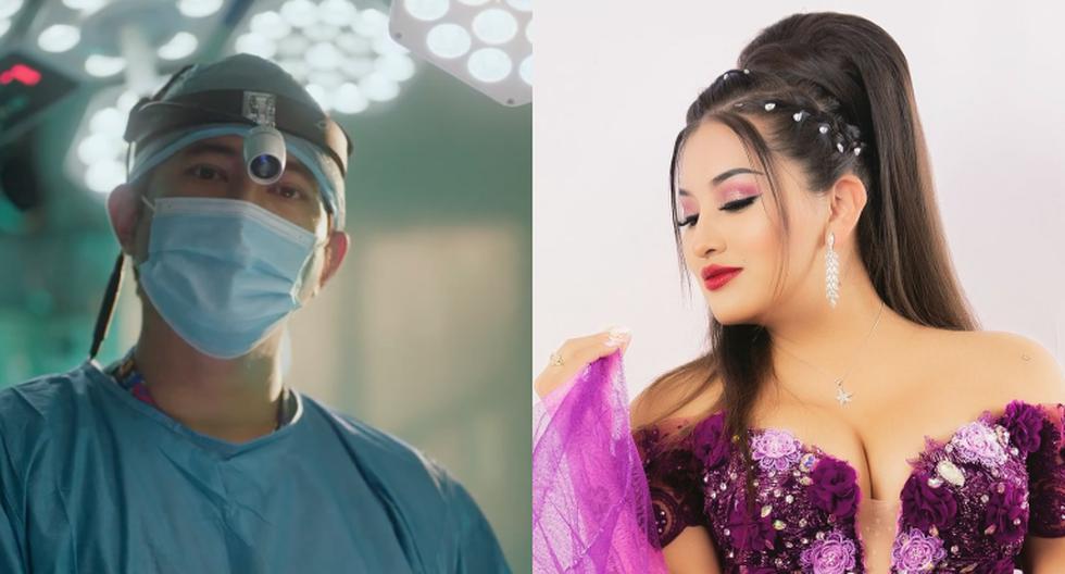 (Izquierda) El cuestionado cirujano plástico Víctor Barriga Fong. (Derecha) La 'Muñequita Milly', la joven de 23 años fallecida producto de una mala praxis.