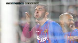 Doblete de Ferran Torres para poner el 2-0 de Barcelona vs. Osasuna | VIDEO