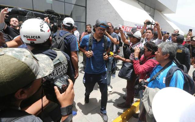 La llegada de Alianza Lima a la ciudad de Arequipa (Foto: Francisco Neyra - GEC).