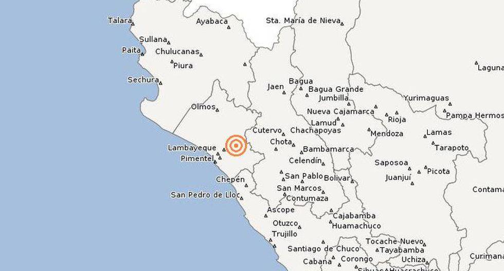 El sismo no fue sentido por la población local. (Imagen: IGP)