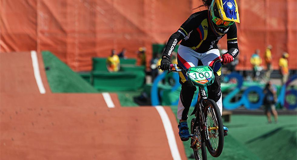 Mariana Pajón fue la mejor del BMX femenino en Río 2016. (Foto: EFE)