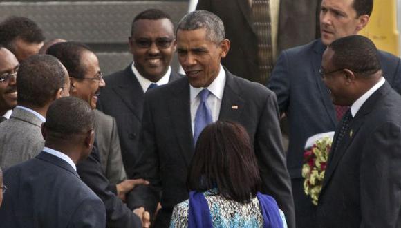 Obama llega a Etiopía en la segunda etapa de su gira africana