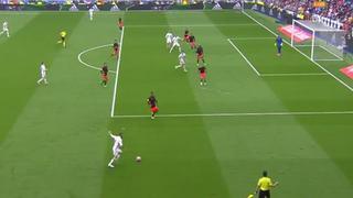 Cristiano Ronaldo: perfecto cabezazo para 1-0 sobre Valencia