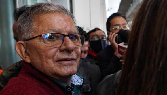 Rodrigo Granda, del partido Comunes, tras llegar de México a Colombia.