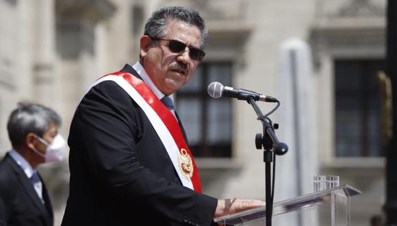Manuel Merino fue presidente del Perú solo por una semana, en noviembre del 2020. (Foto: archivo Presidencia)
