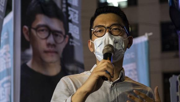 Nathan Law dijo que continuará con su activismo por Hong Kong en el plano internacional. (Foto: Chan Long Hei / Bloomberg)