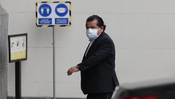 Bruno Pacheco ingresó a Palacio de Gobierno la mañana del viernes 26 de noviembre. (Foto: GEC