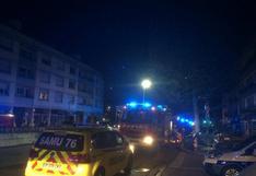 Francia: 13 muertos al incendiarse un bar en la ciudad de Rouen