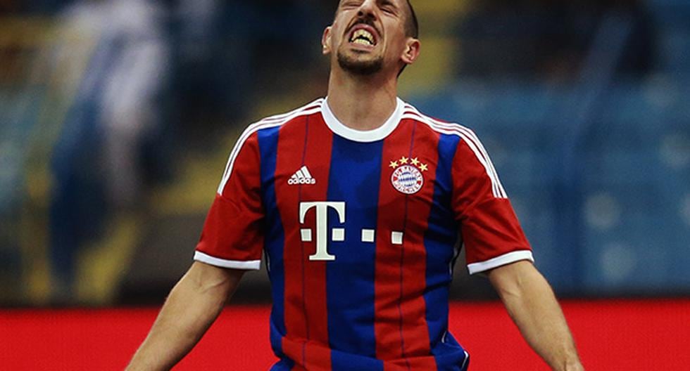 Bayern Munich pierde a Franck Ribéry y Rafinha por lesión. (Foto: Getty Images)