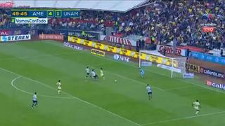 América vs. Pumas UNAM EN VIVO: Lainez sentenció la serie con esta exquisita definición| VIDEO