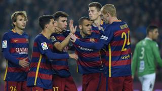 Barcelona goleó 6-1 al Villanovense y avanzó en la Copa del Rey