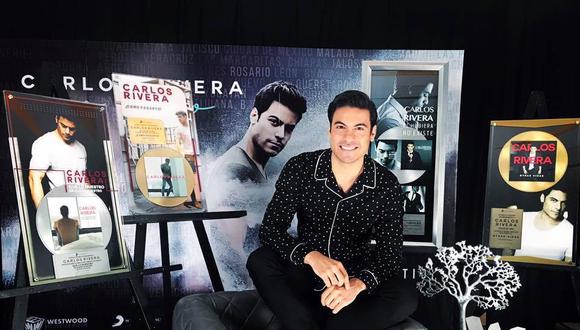 Carlos Rivera cantará en nuestra redacción desde las 4.30pm (Foto: Facebook)