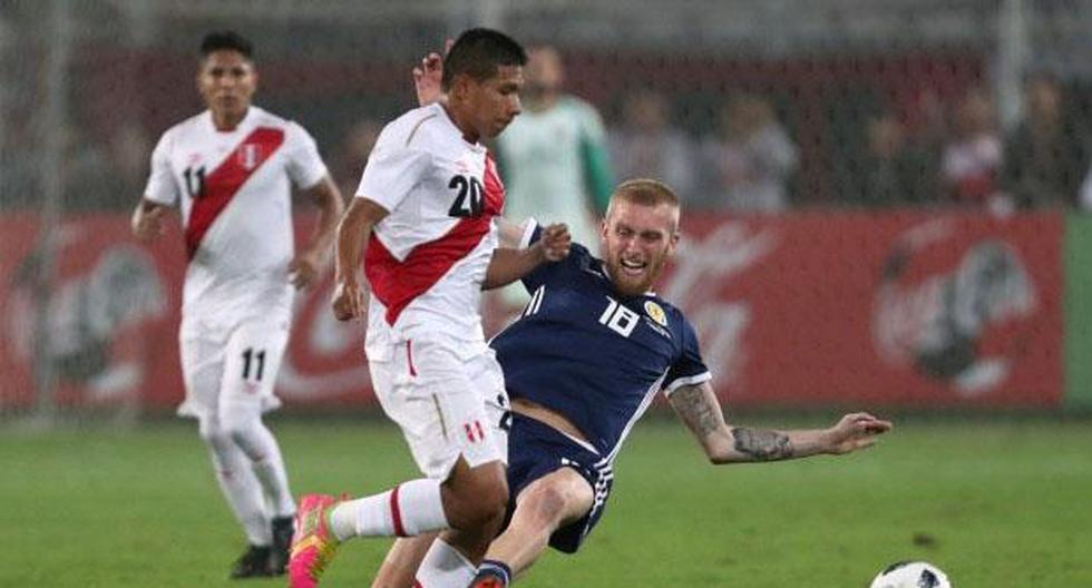 Perú venció 2-0 a Escocia en su partido de despedida en Lima antes del Mundial Rusia 2018. (Foto: Agencias)