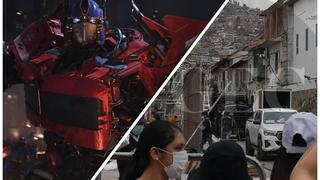 “Transformers”: revelaciones de las grabaciones que convirtieron Cusco en el “nuevo Cibertrón”