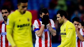 Atlético Madrid cayó de local 1-0 ante Villarreal por Liga BBVA