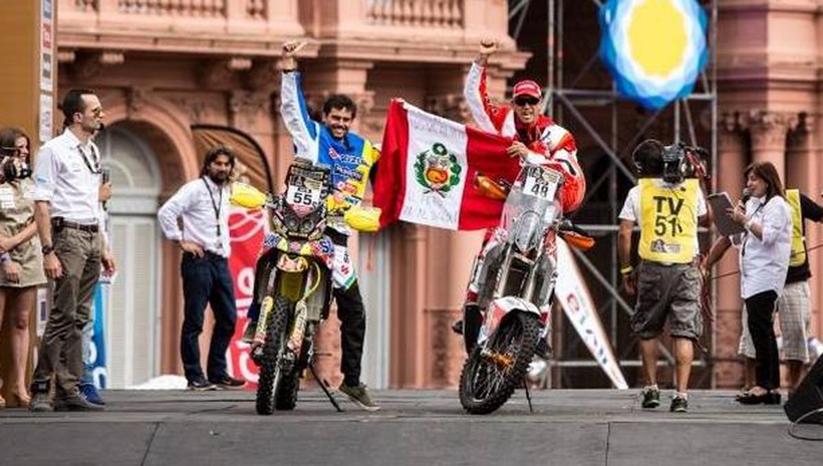 Los peruanos se ubican en el puesto 54 y 60 de la general (Foto: Facebook Felipe Ríos)