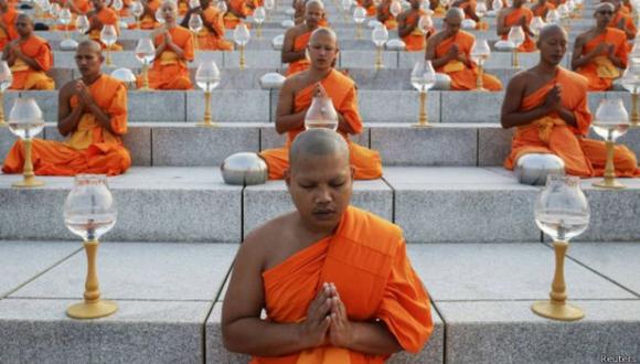La firma WIN/Gallup International revel&oacute; que 94% de los tailandeses afirm&oacute; ser una persona religiosa, un pa&iacute;s donde el budismo es predominante. (Foto: Reuters)