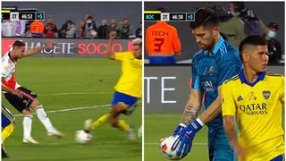 Zambrano reventó la pelota en el River vs. Boca tras un impresionante cierre | VIDEO