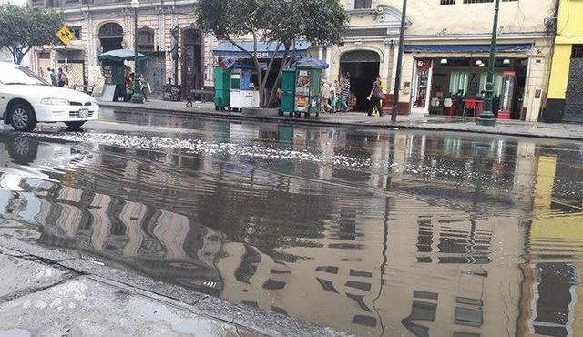 Así amanecieron calles de Lima tras lluvia de 6 horas [FOTOS] - 4