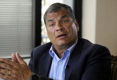 Correa dice que decisión de Interpol de no arrestarlo es "humillación" para Ecuador