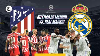 Atlético Madrid vs. Real Madrid: apuestas, horarios y dónde ver el partido