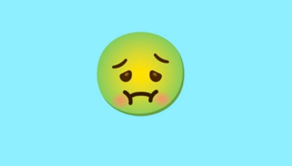 ¿Te has preguntado realmente qué quiere decir el emoji de la cara verde en WhatsApp? (Foto: Emojipedia)